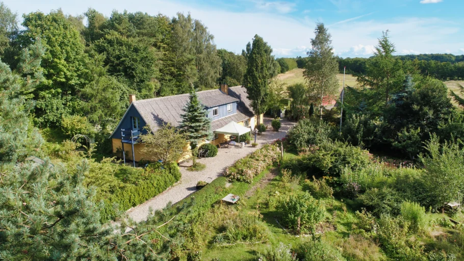 Grønne omgivelser i Haverefugiet